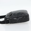 GUCCI GG implementation Shoulder Bag PVC Black Silver 201448 Auth am11696V-4