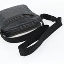 GUCCI GG implementation Shoulder Bag PVC Black Silver 201448 Auth am11696V-7
