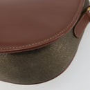 GUCCI Shoulder Bag PVC Leather Brown Gold 007 14 0074 Auth am11698-12