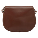 GUCCI Shoulder Bag PVC Leather Brown Gold 007 14 0074 Auth am11698-3