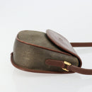 GUCCI Shoulder Bag PVC Leather Brown Gold 007 14 0074 Auth am11698-4