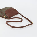 GUCCI Shoulder Bag PVC Leather Brown Gold 007 14 0074 Auth am11698-7