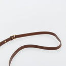 GUCCI Shoulder Bag PVC Leather Brown Gold 007 14 0074 Auth am11698-8