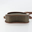 GUCCI Shoulder Bag PVC Leather Brown Gold 007 14 0074 Auth am11698-9