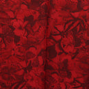 VALENTINO Floral Scarf Silk Red Auth am11699V-6