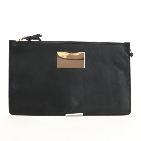 BOTTEGA VENETA INTRECCIATO Cabas GM Hand Bag Leather Black Auth am11701SM