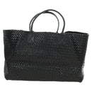 BOTTEGA VENETA INTRECCIATO Cabas GM Hand Bag Leather Black Auth am11701SM-2