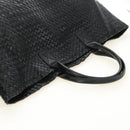 BOTTEGA VENETA INTRECCIATO Cabas GM Hand Bag Leather Black Auth am11701SM-6