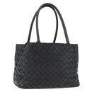 BOTTEGA VENETA INTRECCIATO Tote Bag Leather Black Auth am11702SM-1