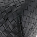 BOTTEGA VENETA INTRECCIATO Tote Bag Leather Black Auth am11702SM-9