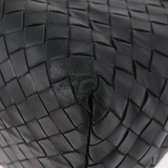 BOTTEGA VENETA INTRECCIATO Tote Bag Leather Black Auth am11702SM