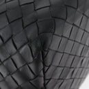 BOTTEGA VENETA INTRECCIATO Tote Bag Leather Black Auth am11702SM-16