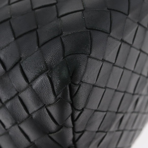 BOTTEGA VENETA INTRECCIATO Tote Bag Leather Black Auth am11702SM