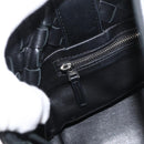 BOTTEGA VENETA INTRECCIATO Tote Bag Leather Black Auth am11702SM-22
