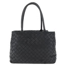 BOTTEGA VENETA INTRECCIATO Tote Bag Leather Black Auth am11702SM-2