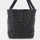 BOTTEGA VENETA INTRECCIATO Tote Bag Leather Black Auth am11702SM-4