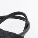BOTTEGA VENETA INTRECCIATO Tote Bag Leather Black Auth am11702SM-14