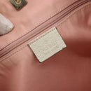GUCCI GG Canvas Tote Bag Pink Gold 141472 Auth am11704-18