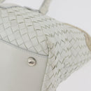 BOTTEGA VENETA INTRECCIATO Tote Bag Leather White Auth am11708A-13