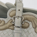 BOTTEGA VENETA INTRECCIATO Tote Bag Leather White Auth am11708A-14