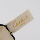 CARTIER Schal Seide Elfenbein Original am11709V-12