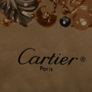 CARTIER Schal Seide Elfenbein Original am11709V-6