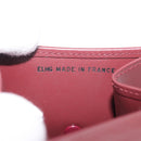 CARTIER Must Line Coin Purse Leather Bordeaux Gold Auth am11712V-11