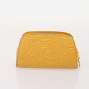LOUIS VUITTON Monogram Epi Clutch Bag 3 Set Yellow LV Auth am11721-10