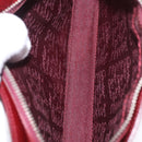 CARTIER happy Birthday Hand Bag Patent leather Bordeaux Silver Auth am11722V-11