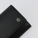 CARTIER Pasha Six Hooks Key Case Leather Black Silver Auth am11724V-17
