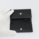 CARTIER Pasha Six Hooks Key Case Leather Black Silver Auth am11724V-18