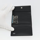 CARTIER Pasha Six Hooks Key Case Leather Black Silver Auth am11724V-8