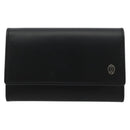 CARTIER Pasha Six Hooks Key Case Leather Black Silver Auth am11724V-13