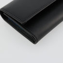 CARTIER Pasha Six Hooks Key Case Leather Black Silver Auth am11724V-14