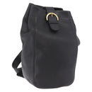 Coach Old Shoulder Bag Leather Black Gold Auth am11729A-1