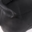 Coach Old Shoulder Bag Leather Black Gold Auth am11729A-14