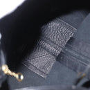 Coach Old Shoulder Bag Leather Black Gold Auth am11729A-18