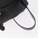 Coach Old Shoulder Bag Leather Black Gold Auth am11729A-8