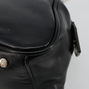 Vivienne Westwood Chain Tote Bag Leather Black Silver Auth am11730V-15
