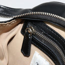 Vivienne Westwood Chain Tote Bag Leather Black Silver Auth am11730V-20