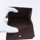 LOUIS VUITTON Damier Ebene Portefeuille Elise Wallet N61654 LV Auth am11731A-11
