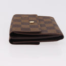 LOUIS VUITTON Damier Ebene Portefeuille Elise Wallet N61654 LV Auth am11731A-4