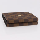 LOUIS VUITTON Damier Ebene Portefeuille Elise Wallet N61654 LV Auth am11731A-5