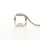 Salvatore Ferragamo Gancini Necklace metal Silver Auth am11734V-12