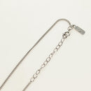 Salvatore Ferragamo Gancini Necklace metal Silver Auth am11734V-5