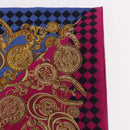 CELINE Handkerchief Cotton 2 Pieces Set Blue Pink Auth am11740A-3