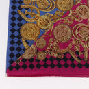 CELINE Handkerchief Cotton 2 Pieces Set Blue Pink Auth am11740A-4