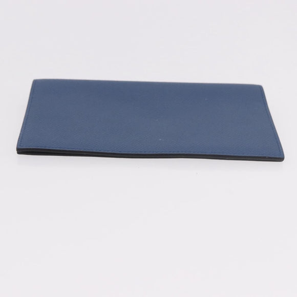 HERMES Agenda Vision II Day Planner Cover Leather Blue Auth am11742M