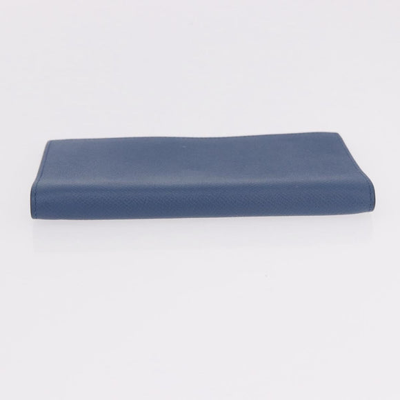 HERMES Agenda Vision II Day Planner Cover Leather Blue Auth am11742M