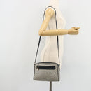GUCCI Micro GG Supreme Umhängetasche PVC Marinegold 007 904 0014 Auth am11745-23